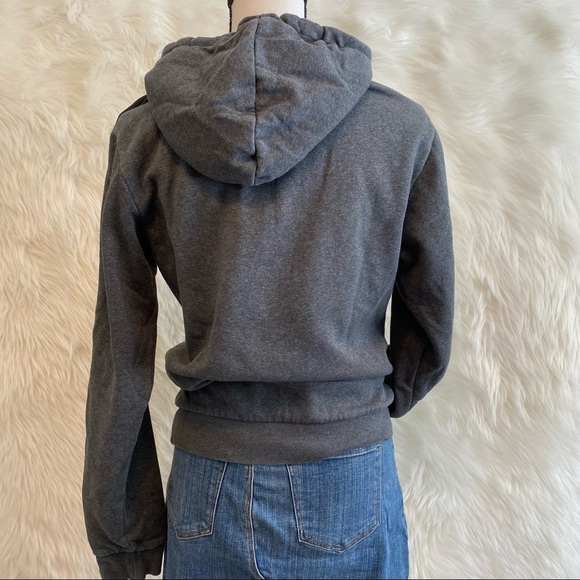 Adidas Sweatshirt Hoodie Gray Size S - Picture 3 of 8